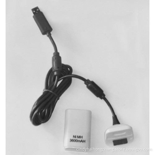 For Xbox360 Compatible Play and Charge Kit